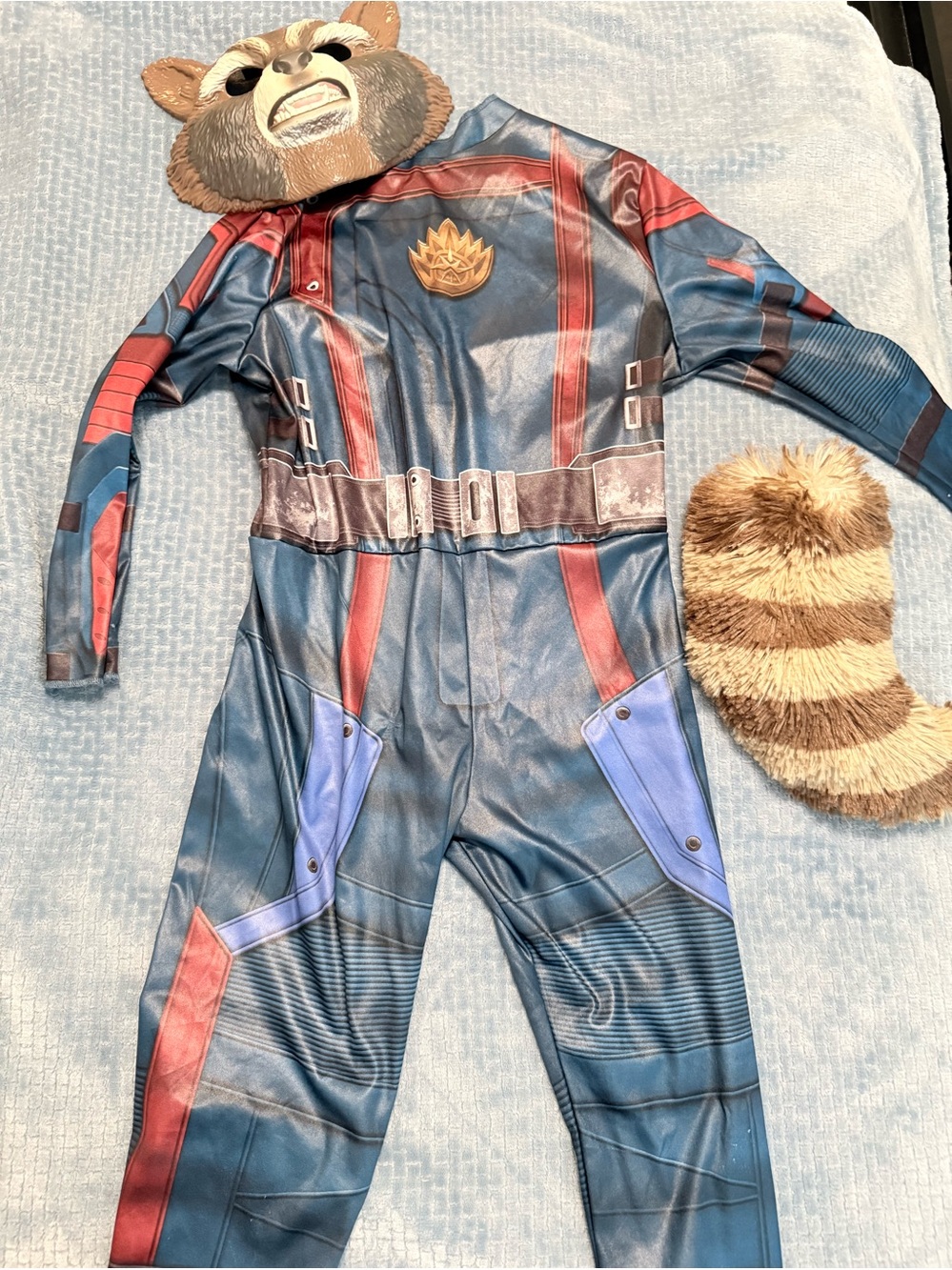 Guardians of the Galaxy Rocket Raccoon Kids Costume with Mask & tail 7/8